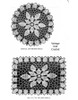 Round Square Doily Pattern Illustration, Laura wheeler 776