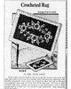 Anne Cabot 5345 Crochet Rug Newspaper Advertisement