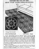 Laura Wheeler 1545, Crochet Rug Pattern Newspaper Advertisement