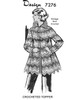 Ripple Coat Crochet Pattern Design 7276