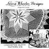 Vintage Crochet Star Cloth Pattern, Mail Order Design 219