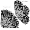 Large Small Crochet Doily Pattern Illustration for Design 7197