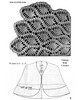 Pineapple Capelet Pattern Illustration