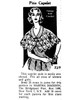 Mail Order No 339 Crochet Capelet Newspaper Advertisement