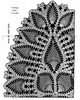 Oval Pineapple Scarf Pattern Illustration for Mail Order Design 7100