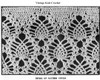 Pineapple Baby Jacket Crochet Pattern Stitch Illustration