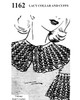 Vintage Crochet Collar Cuffs Set Martha Madison No 1162