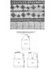 Mans Pullover Pattern Stitch Illustration, Laura wheeler Design 7500