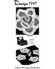 Vintage Rose Shaped Doily Mats Pattern Mail Order Design 7347