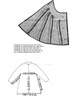 Design 7072 Coat Crochet Pattern Illustration