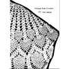 Pineapple Capelet Crochet Pattern Stitch Illustration for Mail Order No 657