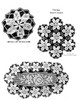 Crochet Daisy Medallion pattern illustration for Design 525