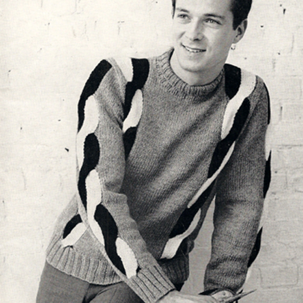 Vintage mens sweater knitting patterns