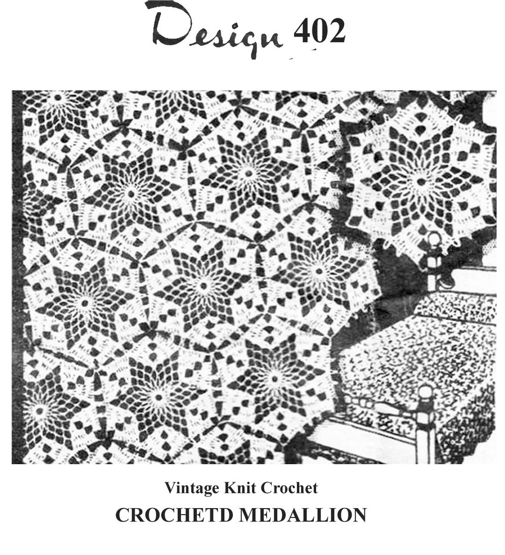 Beginner Easy Crochet star medallion pattern