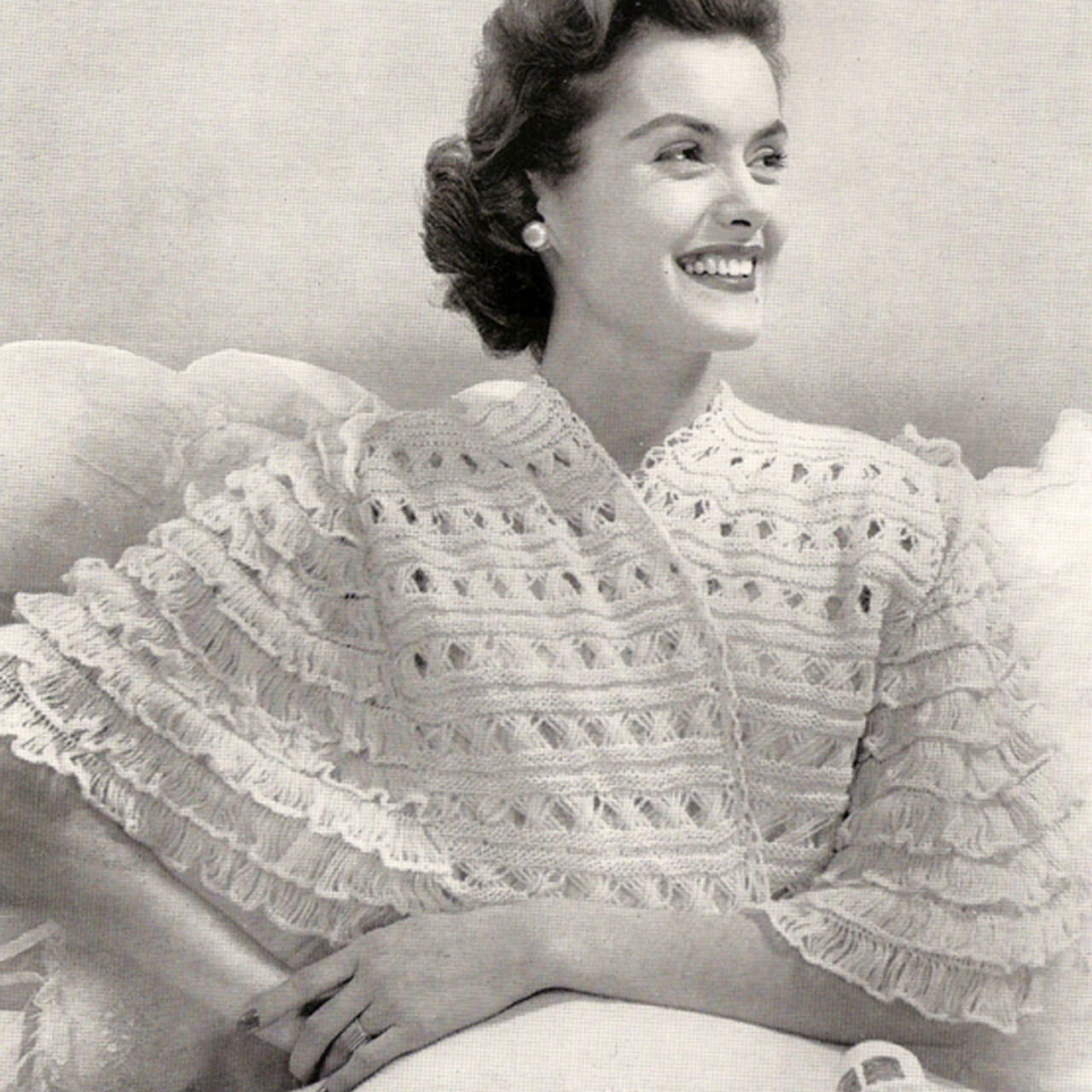 hairpin lace sweater patterns