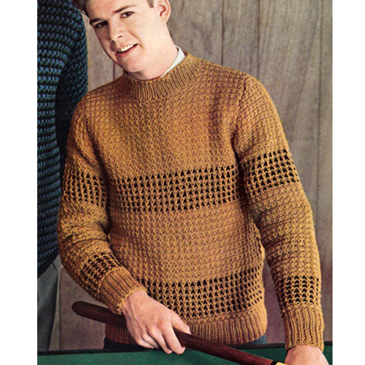 honeycomb sweater knitting pattern