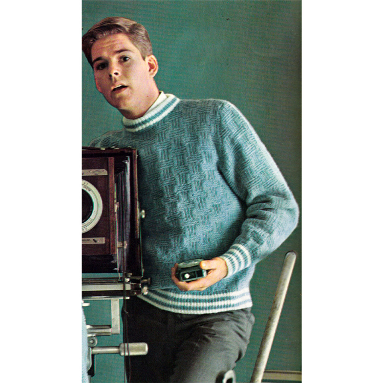 Teen Cable Knit Pullover Pattern 