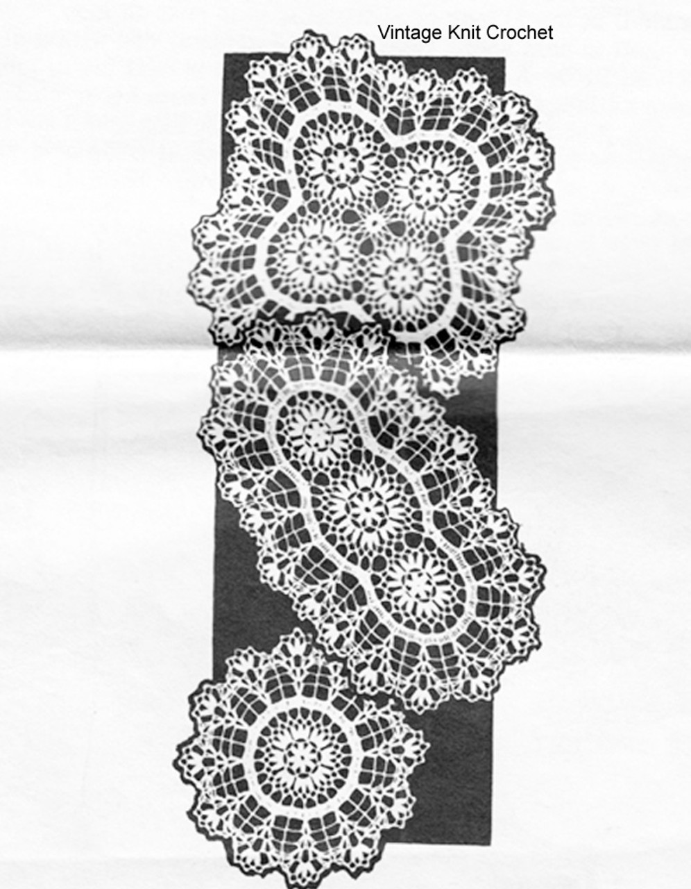 Mail Order Medallion Doilies Pattern, Laura Wheeler 786