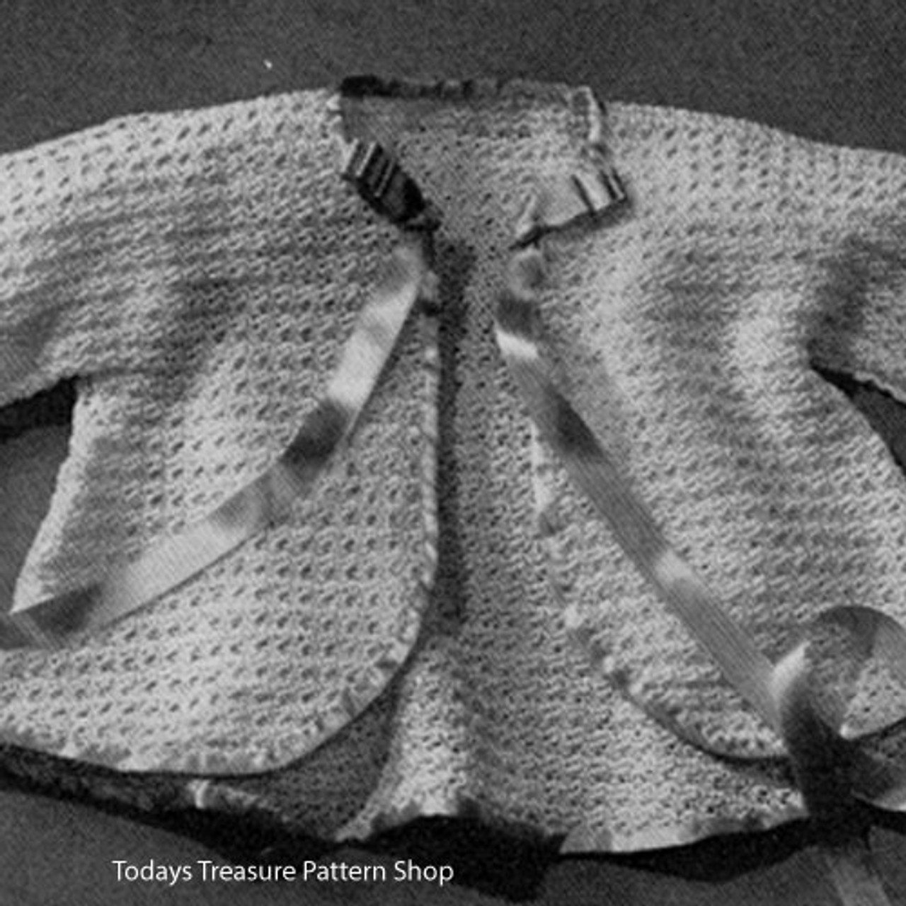 Crochet Baby Cardigan Pattern (The Ella Cardie) - Maisie and Ruth