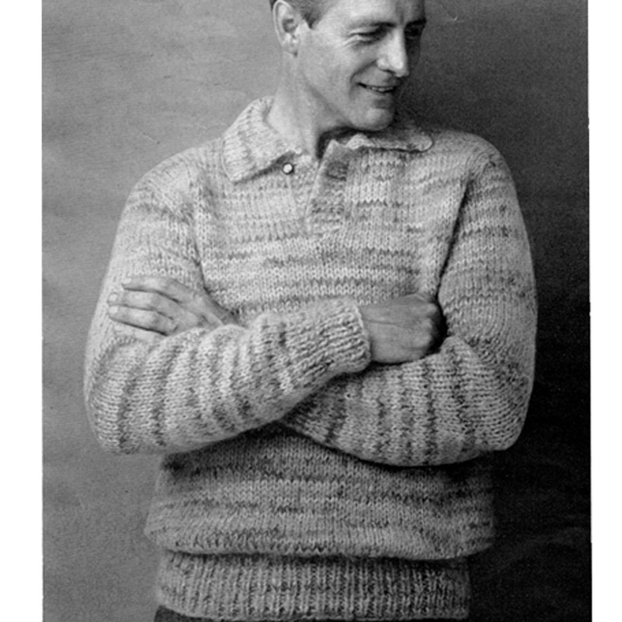 mens vintage pullover