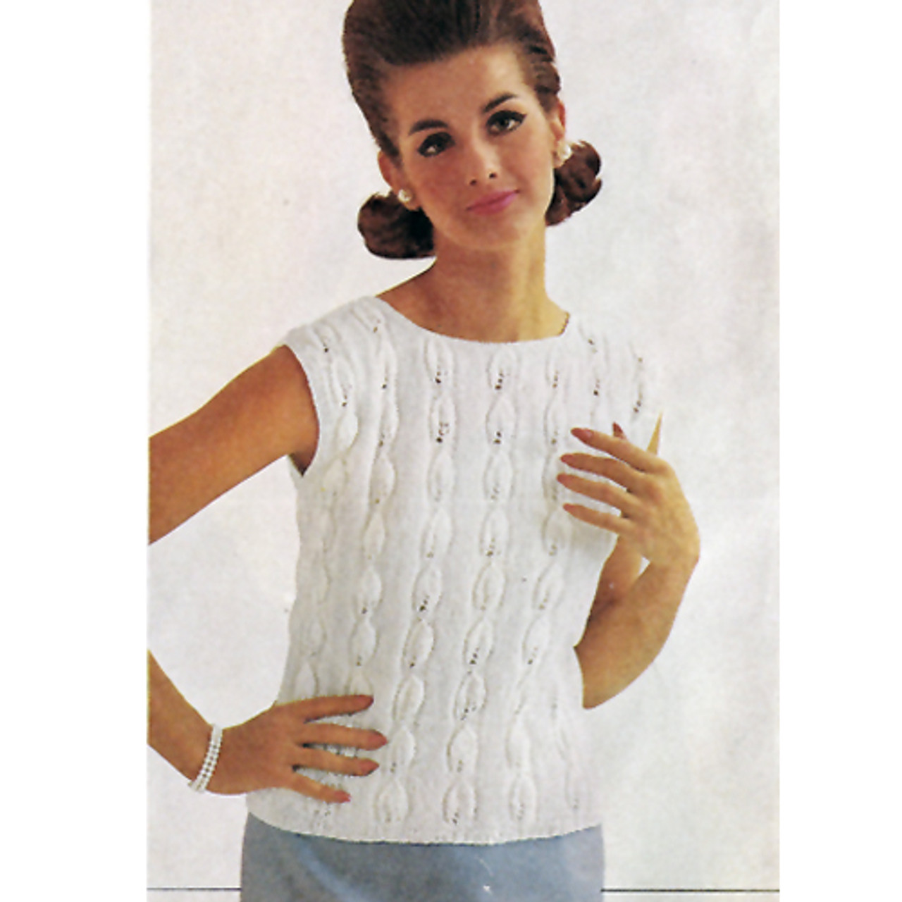 Lace Shell Knitting pattern