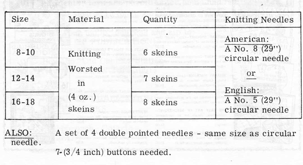 Long Jacket Knitting Pattern Design 7159
