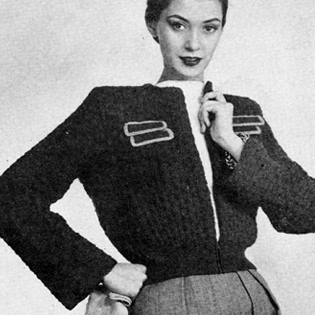 ニット+セーター VINTAGE - Cross Stitch Knit Jacket il_1080xN.4586940833_qt0i.jpg