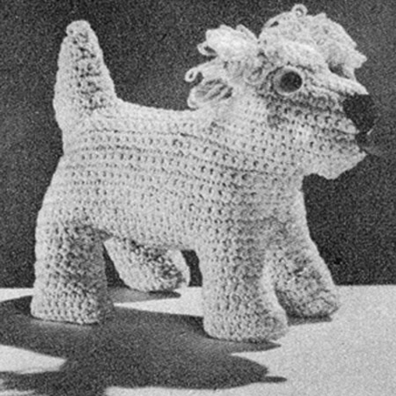 Crocheted Puppy Dog Toy Pattern 