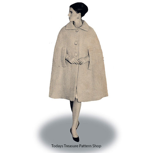 knee length cape