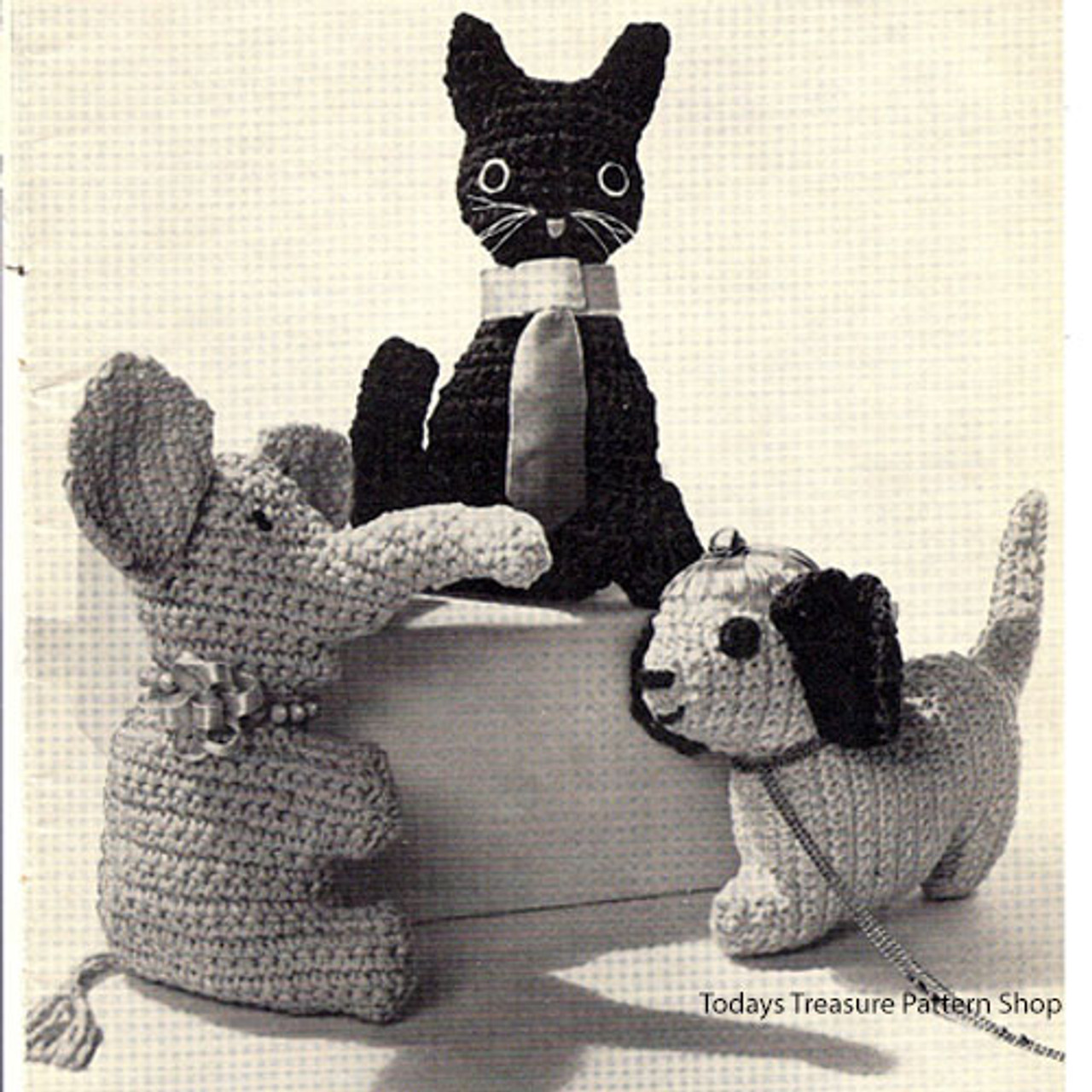 Crocheted Stuffed Animals Pattern 