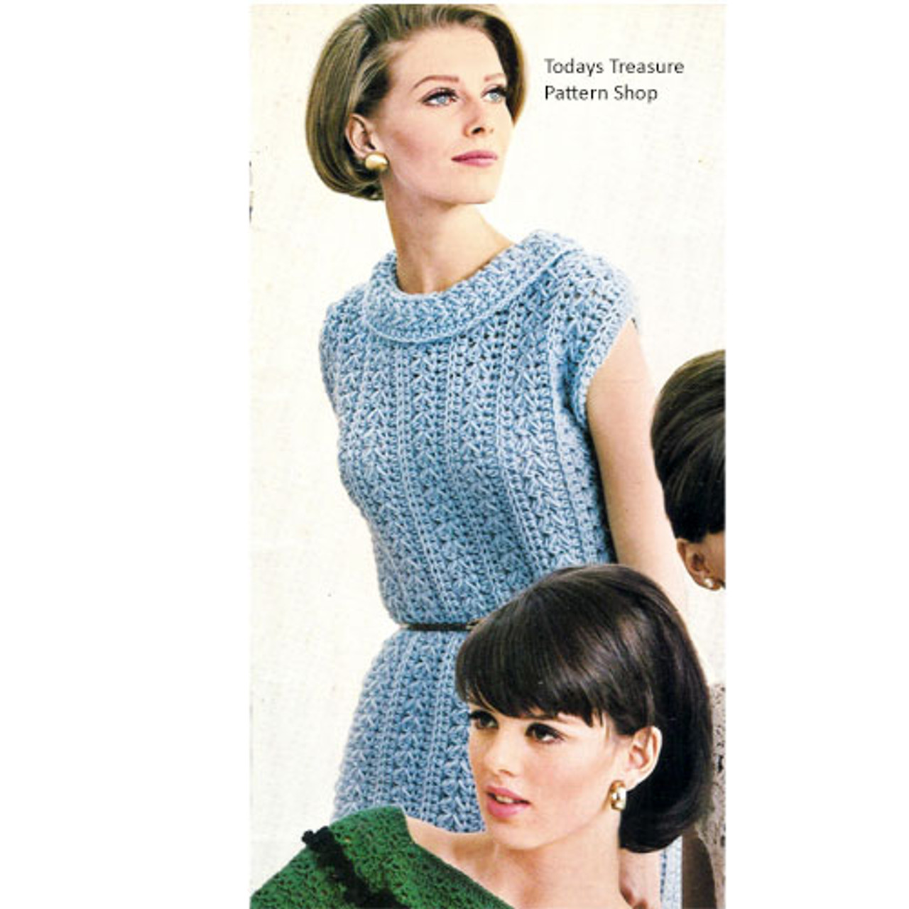 Easy Crochet Pattern Sleeveless Dress