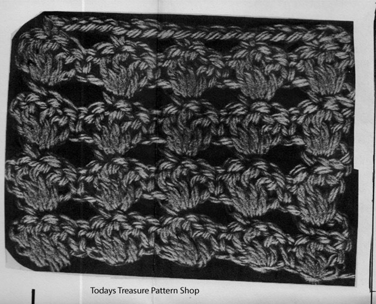 Crochet Cape Shell Pattern Stitch