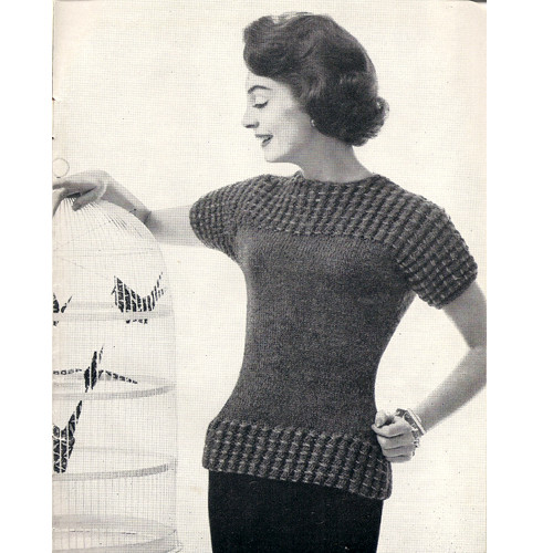 knitted blouse pattern