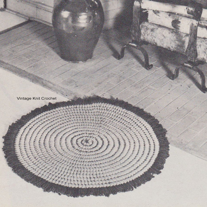 Large Round Crochet Rug Pattern Round Rug Crochet Pattern Round Rug Skye Crochet Kit 1 Rainbow Dots