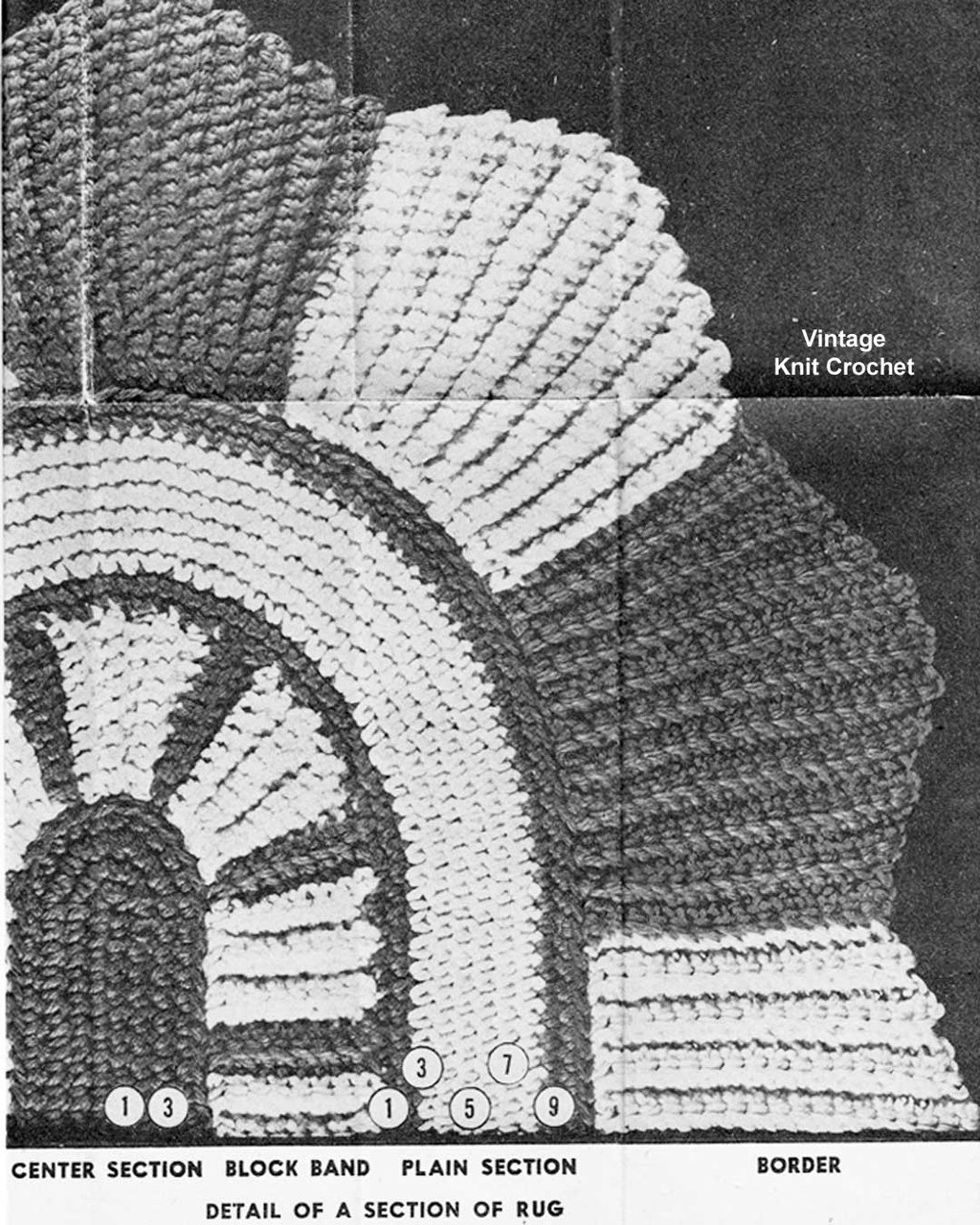 Oval Rug Crochet Pattern 24 x 36 inches Design 770