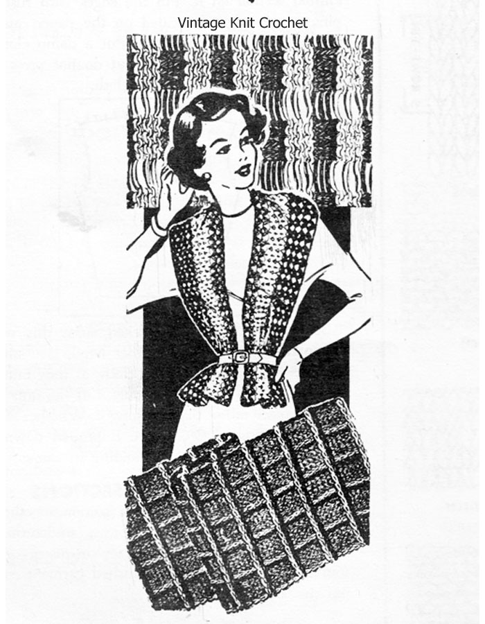 Two Knitted Scarf Pattern, Ascot or Shawl, Laura Wheeler ...