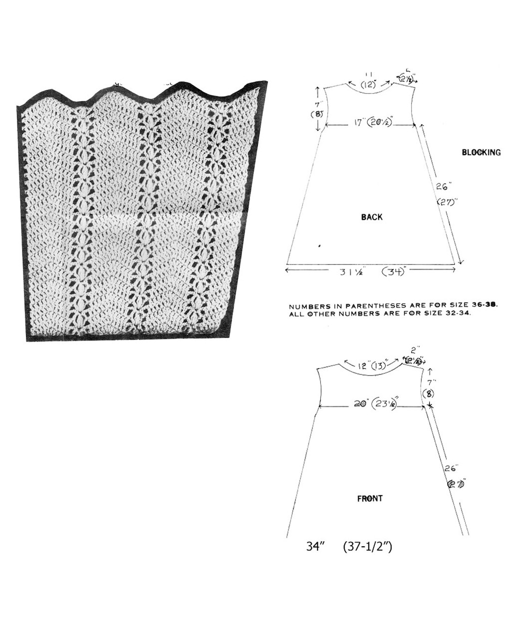 crochet dress diagram pattern crochet dress diagram Cristina My Crochet