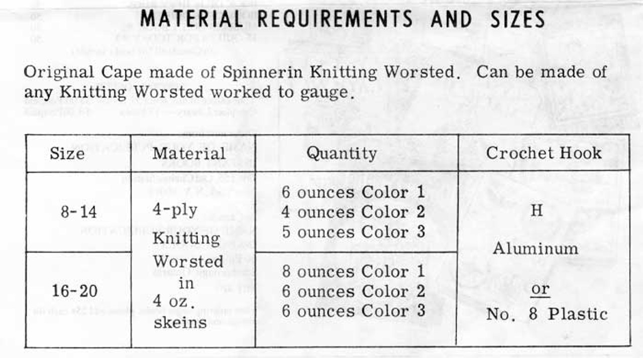 Crochet Shell Cape Pattern Design 7286