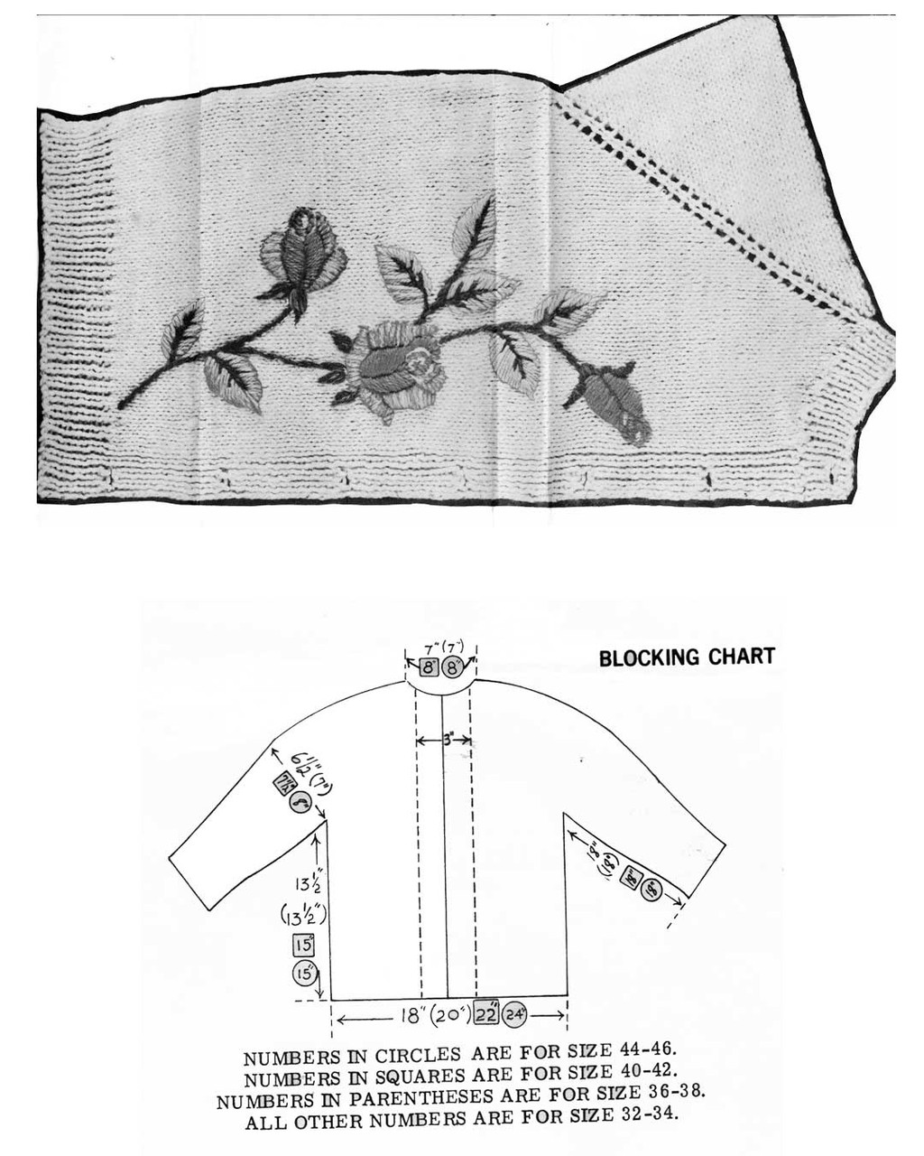Womans Knitted Raglan Sweater Jacket Design 7262