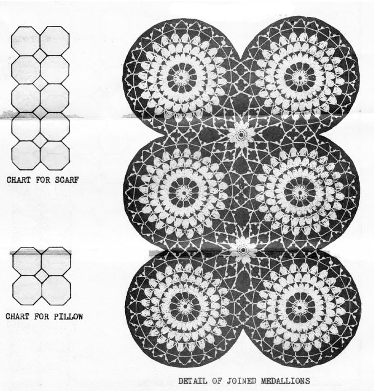 Dahlia Medallion Pattern Illustration for Design 654