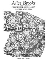Alice Brooks 5560, Vintage Crocheted Motif