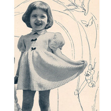 dress pattern crochet raised waist thread american