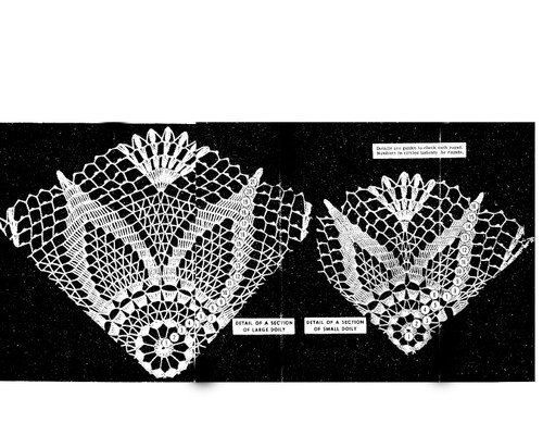 Doily Pattern Illustration for Design 7433