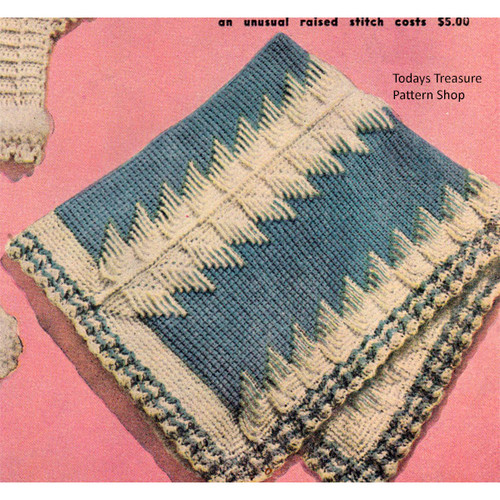 Baby Boy Crochet Blanket Pattern 