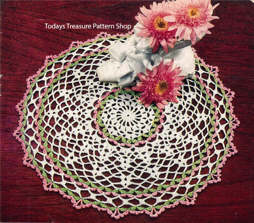 Elegant Lace Crochet Doily Pattern 