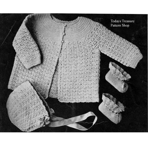 Cute And Easy Crochet Baby Cardigans - Pattern Center