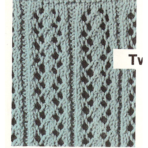 Sleeveless Top Knitted Pattern Stitch
