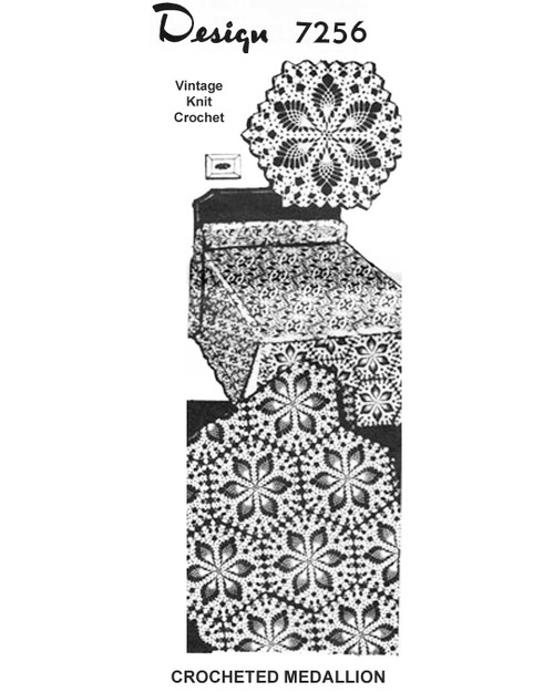 Crochet Pineapple Motif Pattern Design 7256