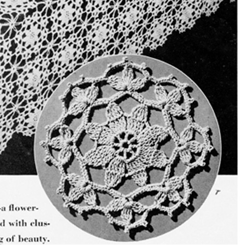 Round Crochet Medallion Pattern, Princess Charming
