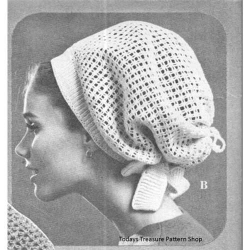Crocheted Snoop Pattern, Vintage 1960s